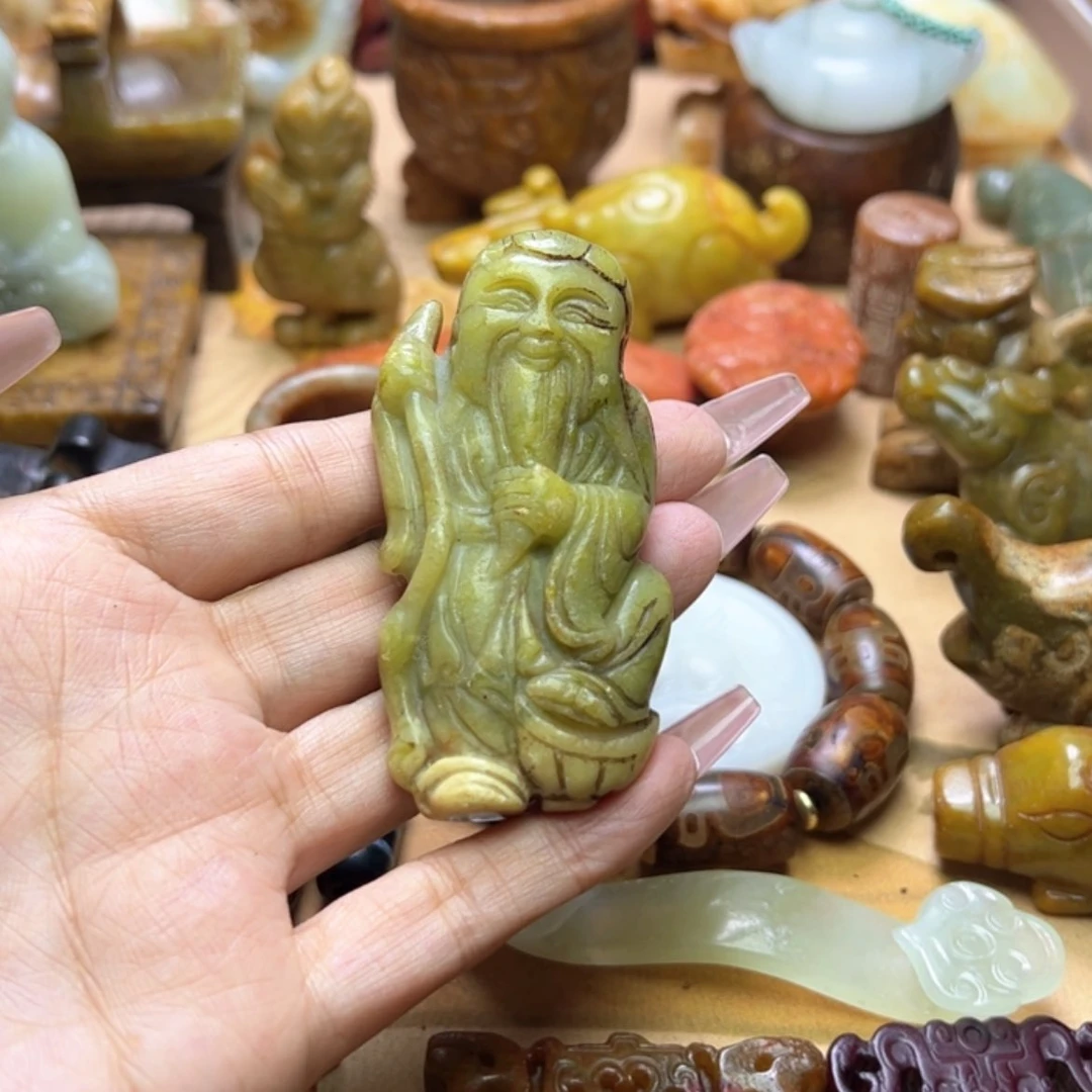 【闪购商品】蛇纹石玉颈饰未镶嵌