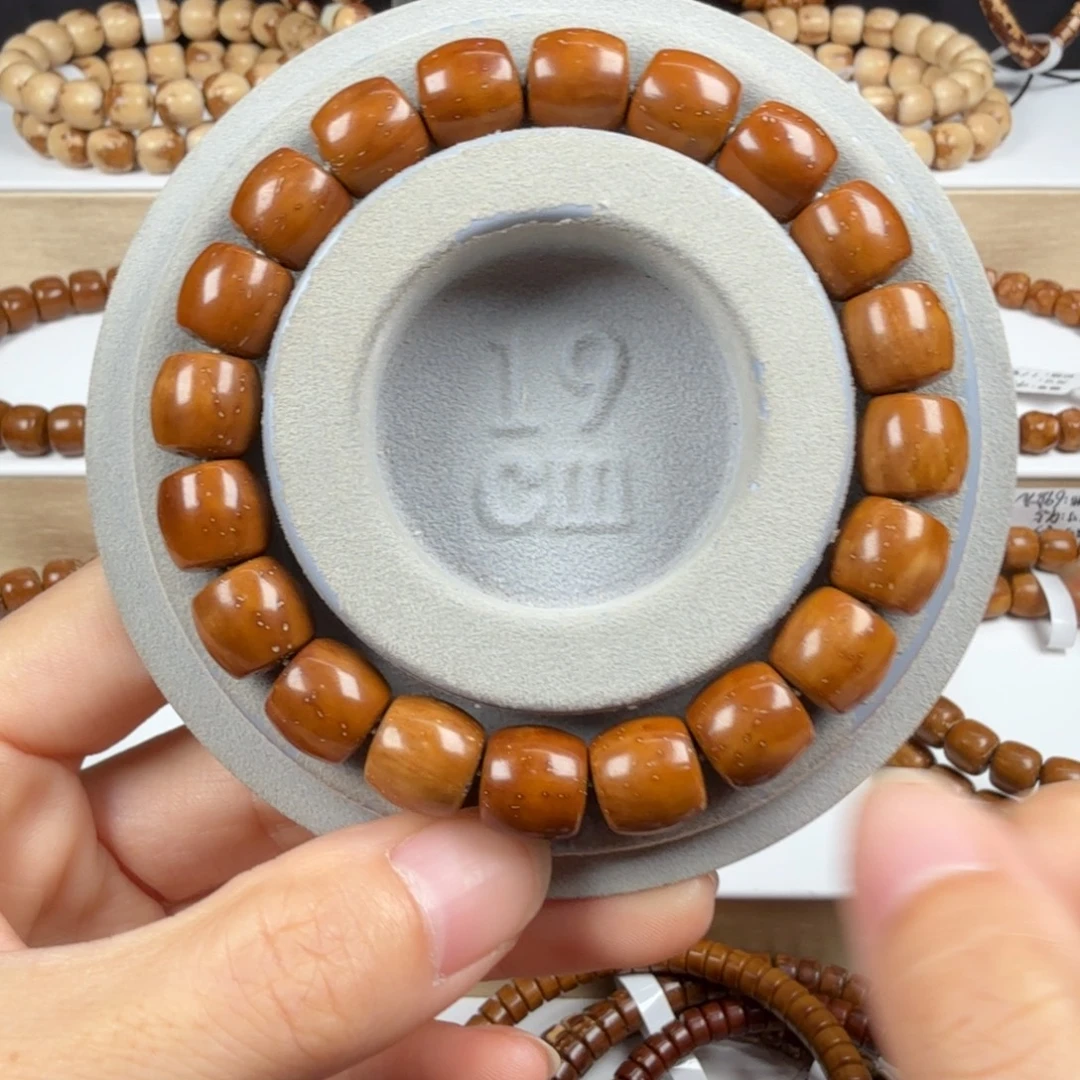 手串紫金鼠半实心老型直切11.6mmD