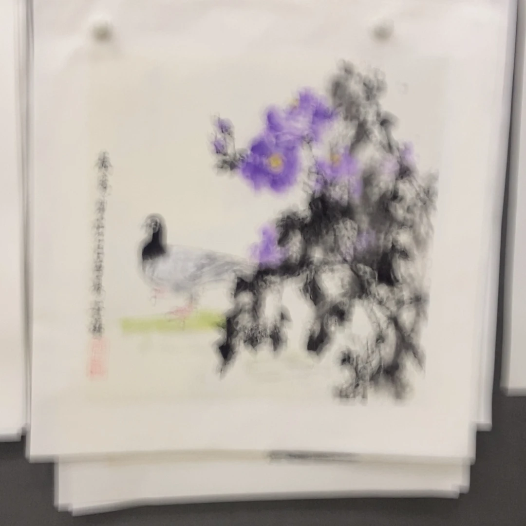 国画手写手绘作品150