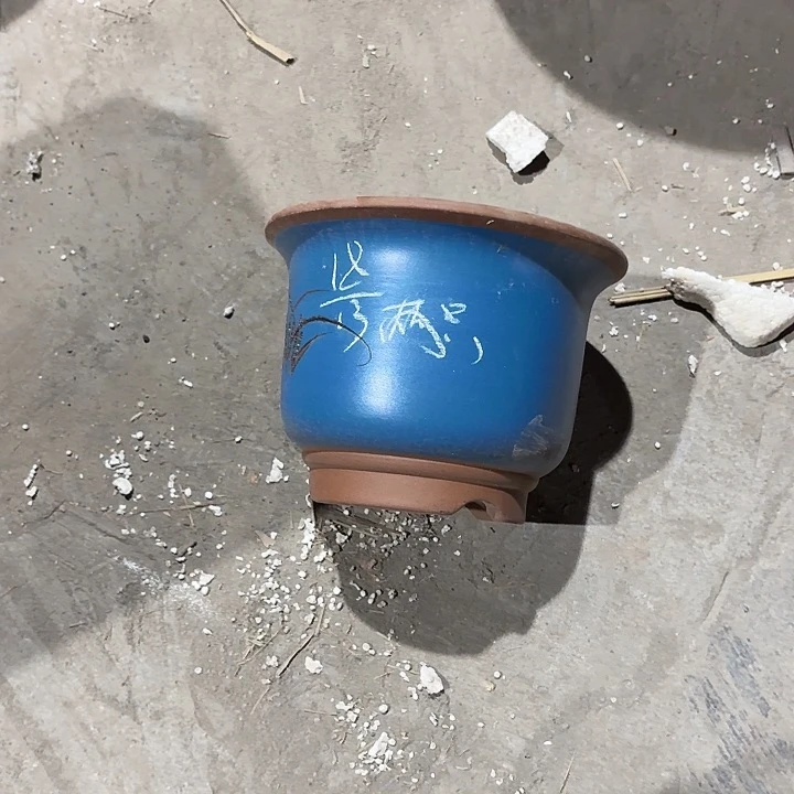 宜兴紫砂花盆，现货发