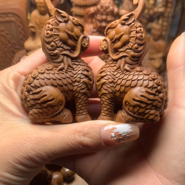 檀香木其他诸*老山檀香手把件