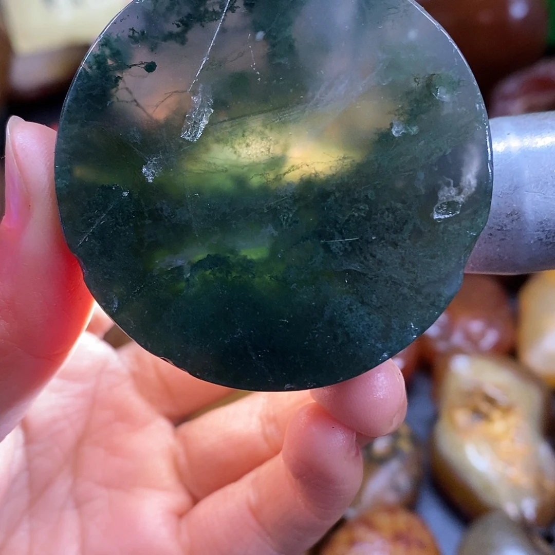 玛瑙/玉髓未镶嵌手把件