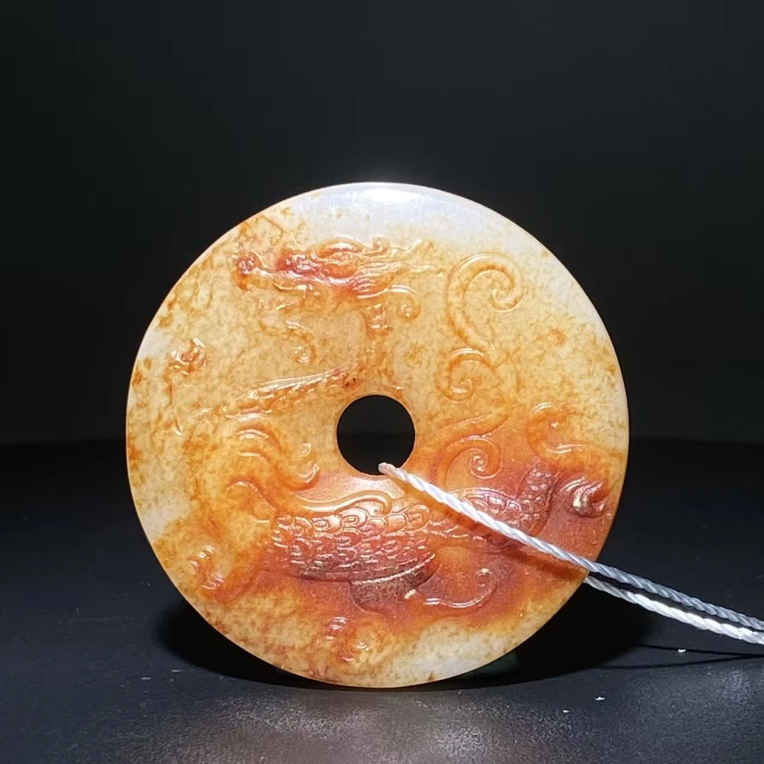 【清代】-和田玉玉璧2512020038