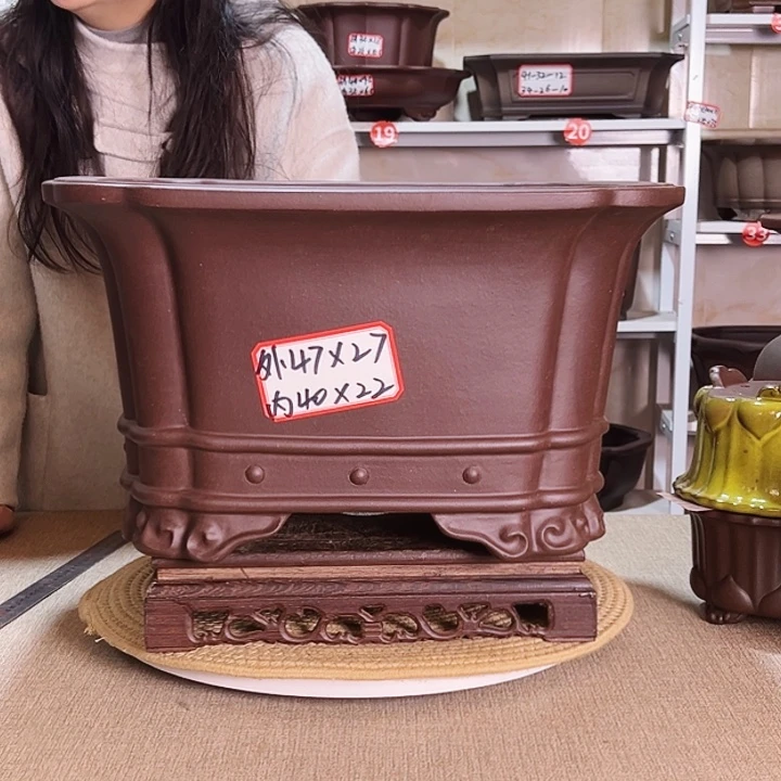 紫砂花盆紫砂花盆