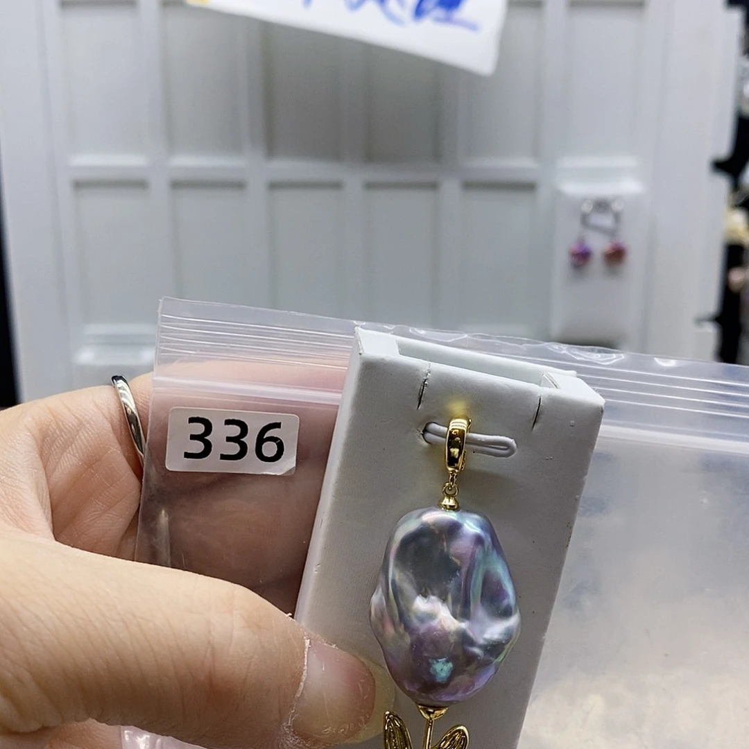 颈饰合金淡水珍珠