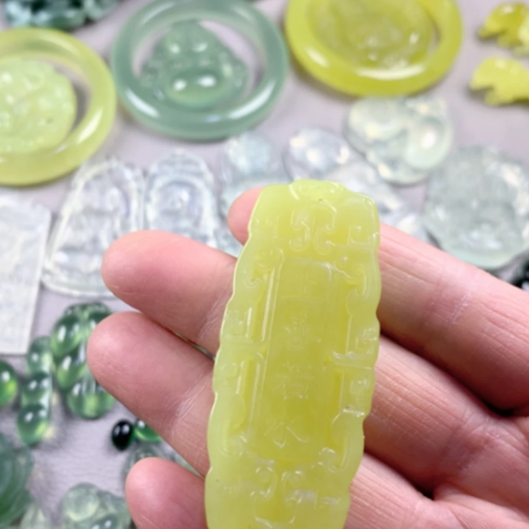 【闪购商品】蛇纹石玉岫玉未镶嵌