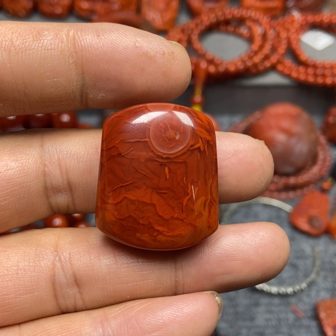 南红玛瑙吊坠(不含链)未镶嵌阿*妙