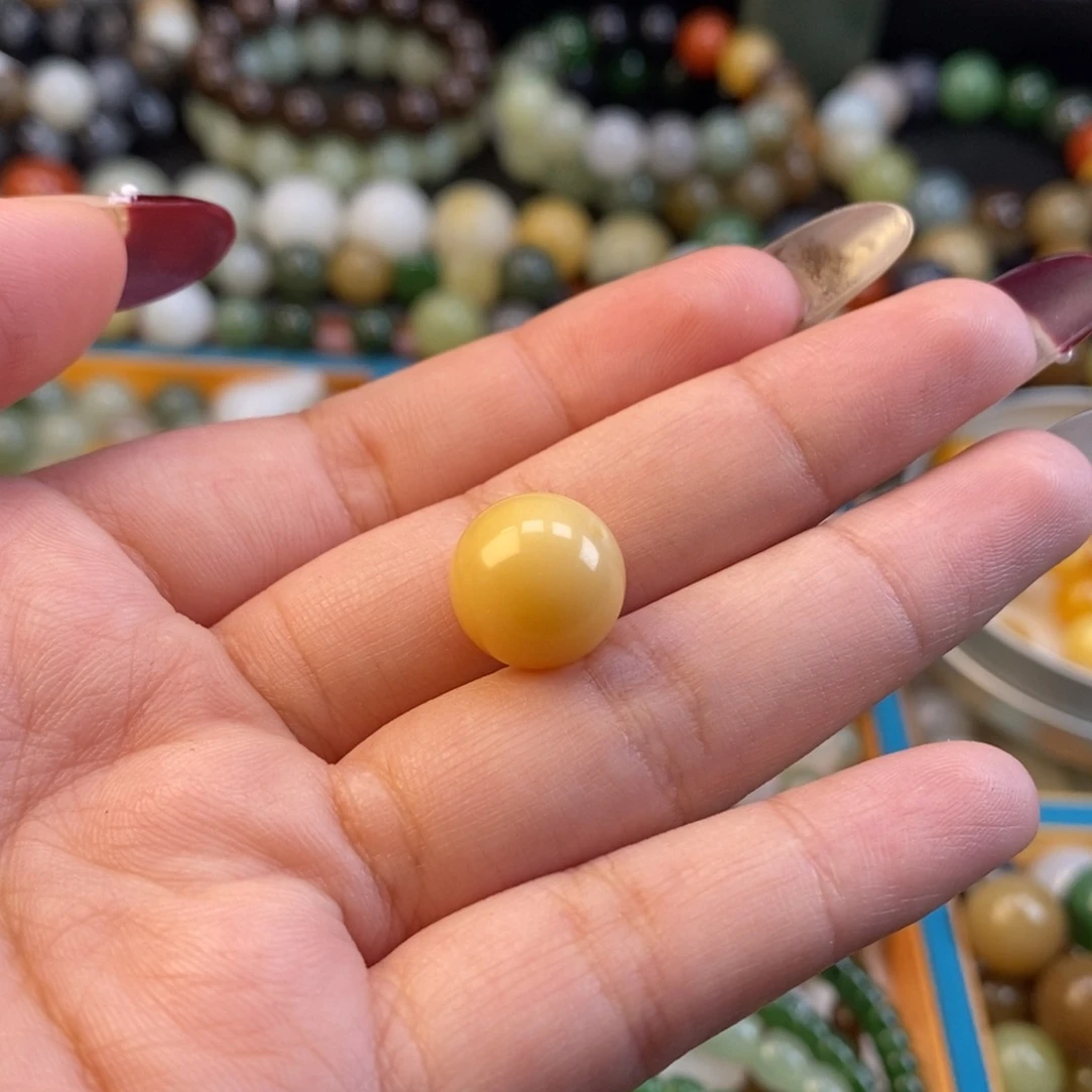 石英质玉缅黄单珠未镶嵌欣**嘉z 12