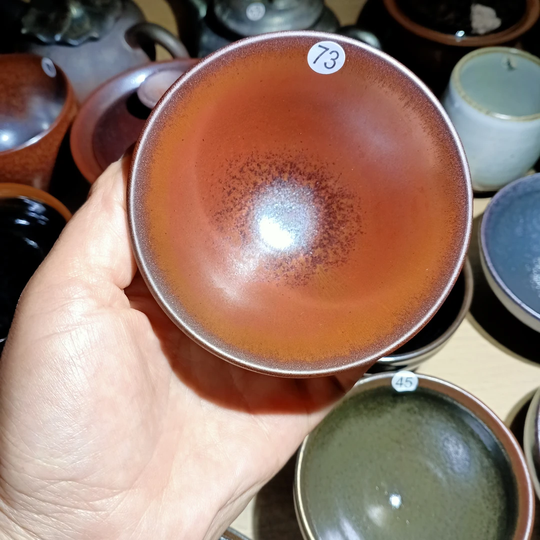 通天龙窑柴烧精品斗笠