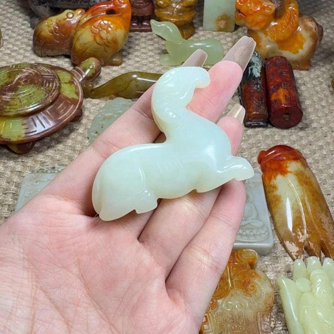 白玉菩提吊坠挂件