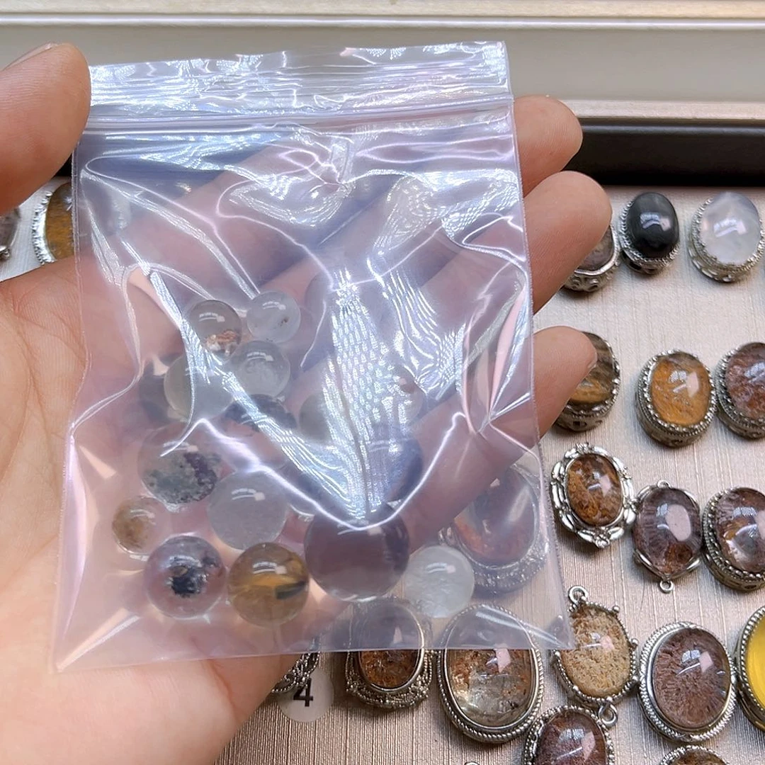 银S800镀金镶嵌吊坠(不含链)水晶庚*