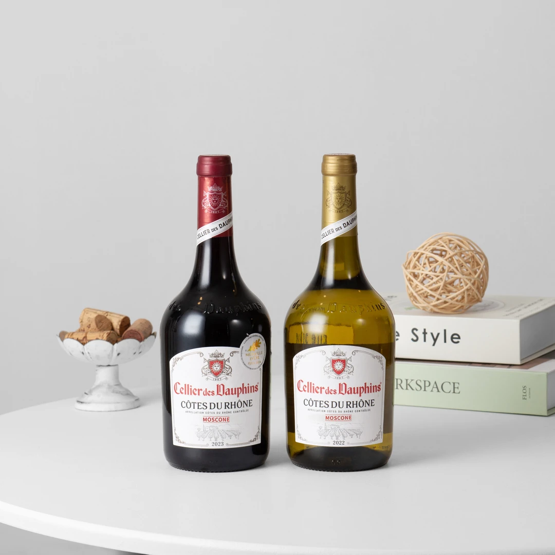 法国罗纳河谷-皇子酒窖典藏葡萄酒双支尝鲜装14%vol 750ml*2