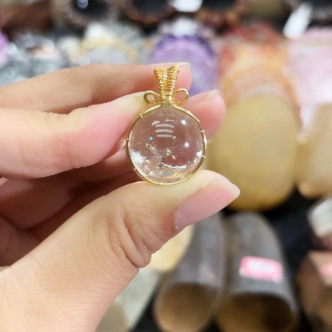 未镶嵌水晶手链天然