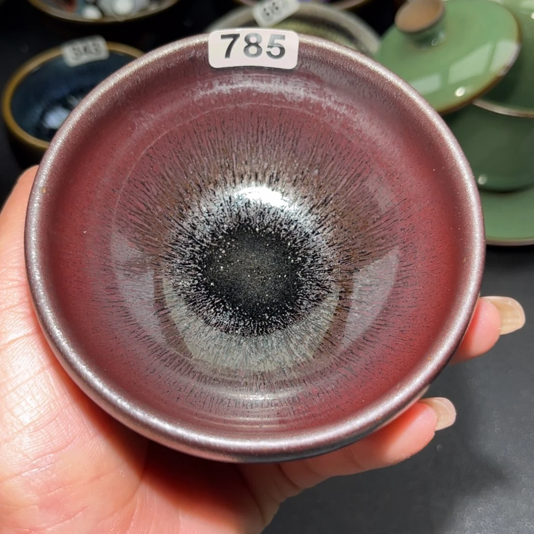 茶盏785 建盏单盏放大漏……