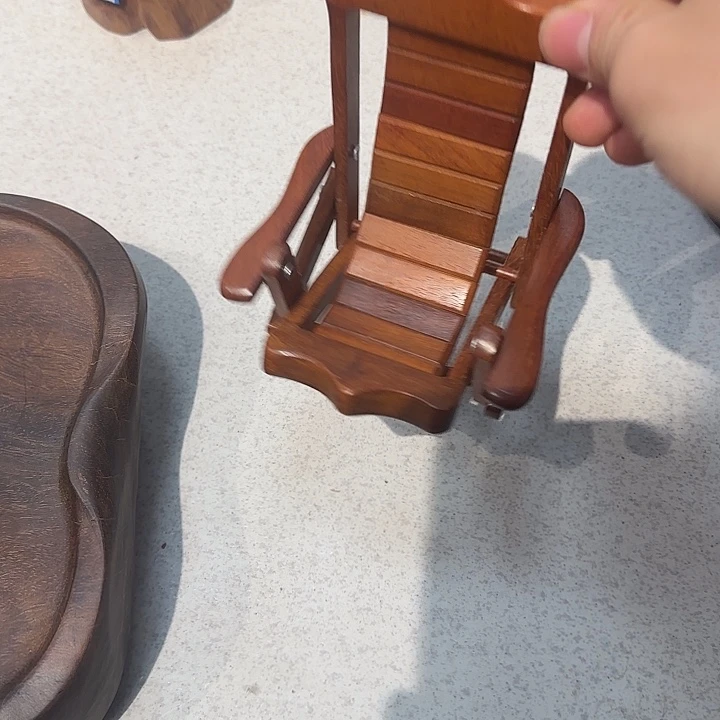 摆件缅甸花梨手工制作