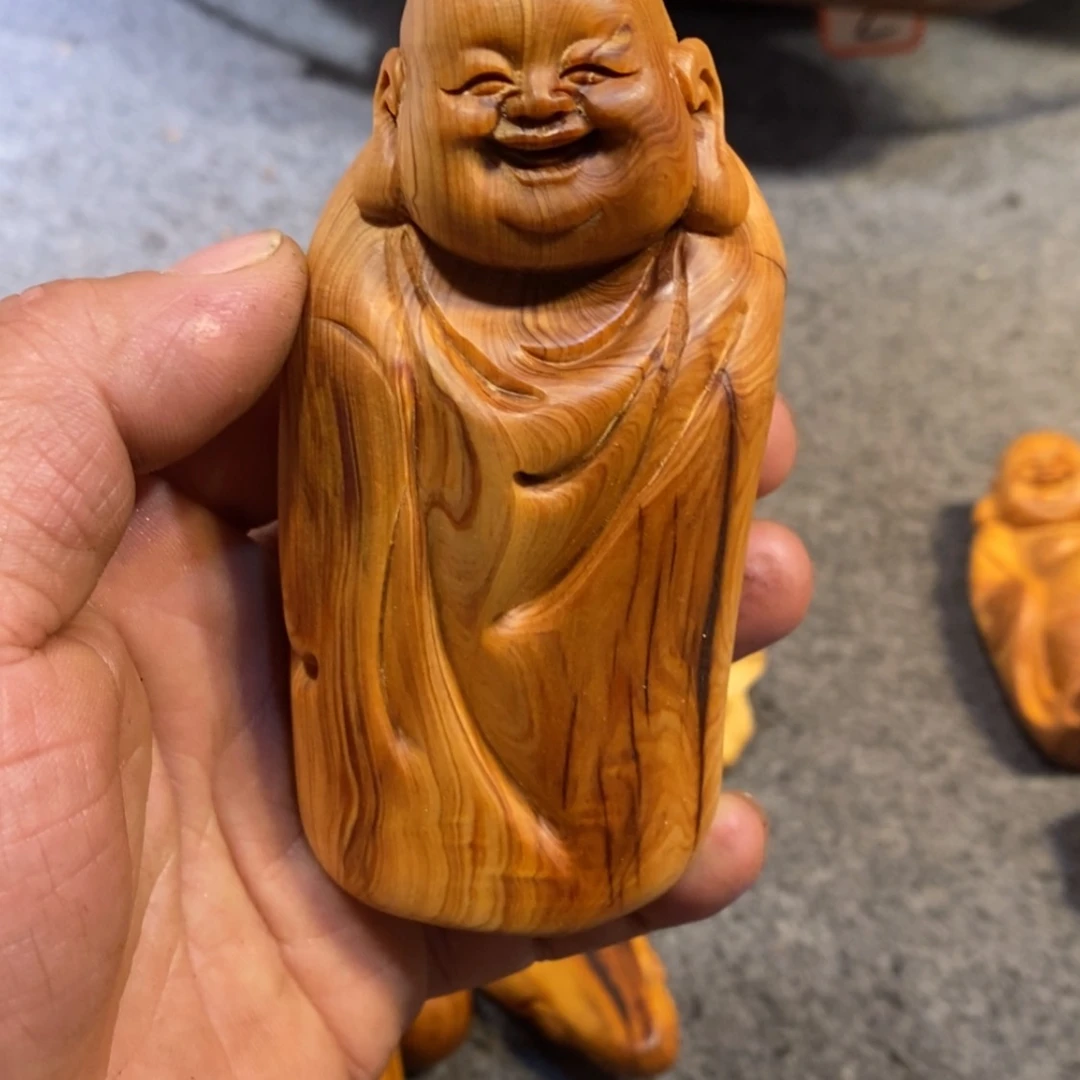 【闪购商品】柏木（崖柏）海*木雕工艺品摆件