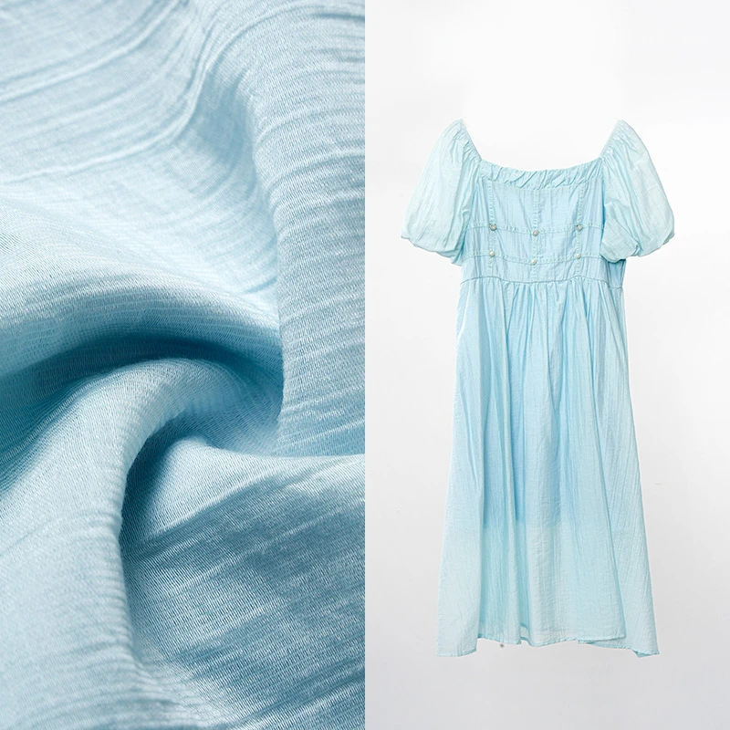 2025新款夏季韩版显瘦时尚方领减龄百搭显瘦宽松遮肉连衣裙