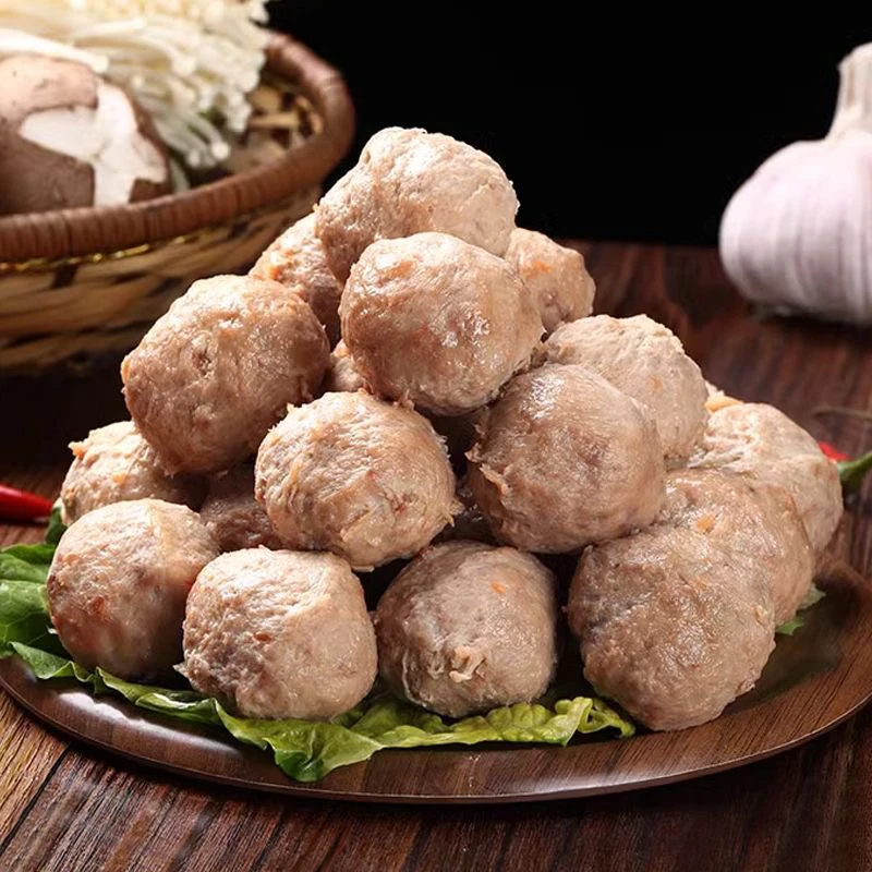 正宗潮汕牛肉丸牛筋丸商用发整箱批火锅丸子500g丸子半成品食材