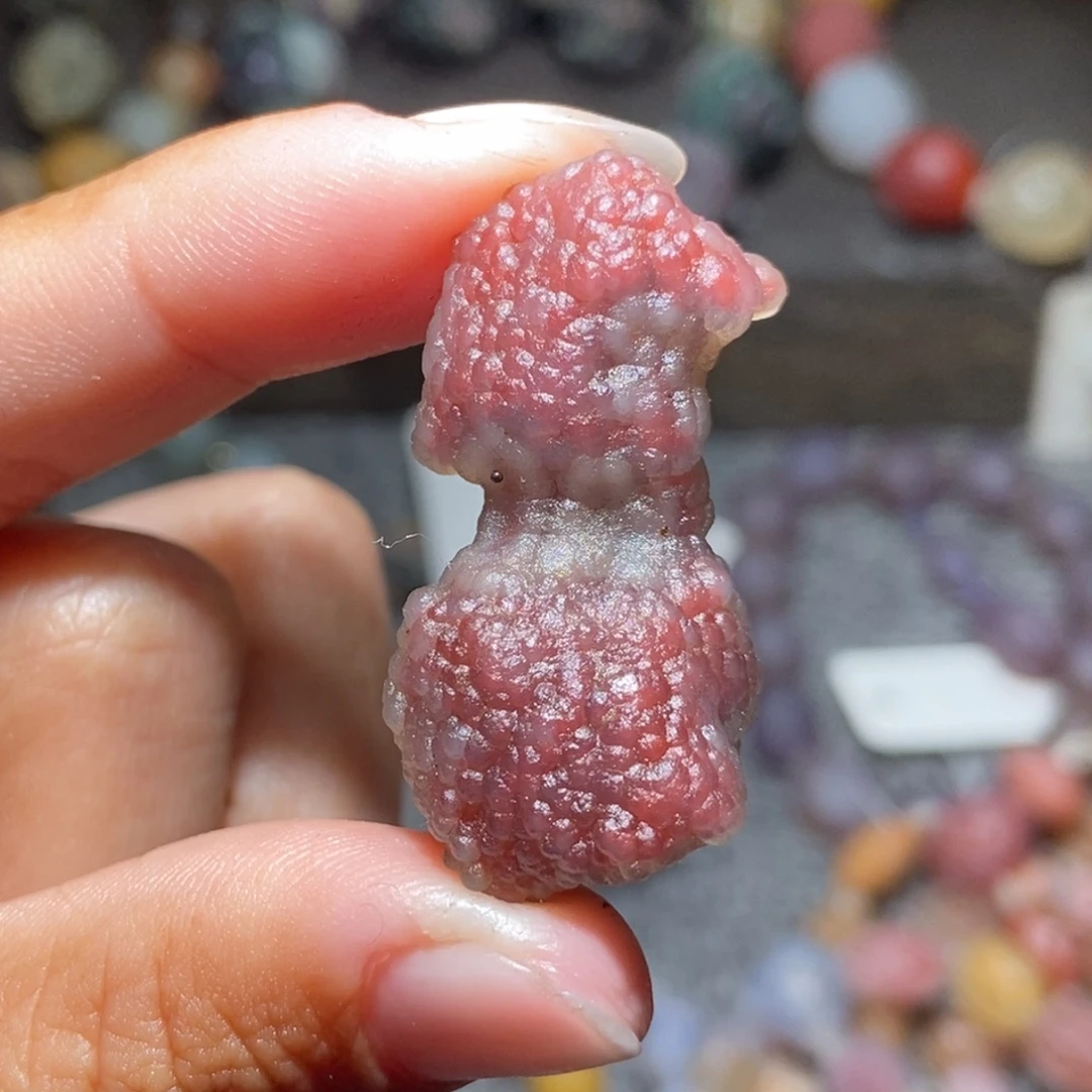 未镶嵌玛瑙/玉髓珠宝半成品