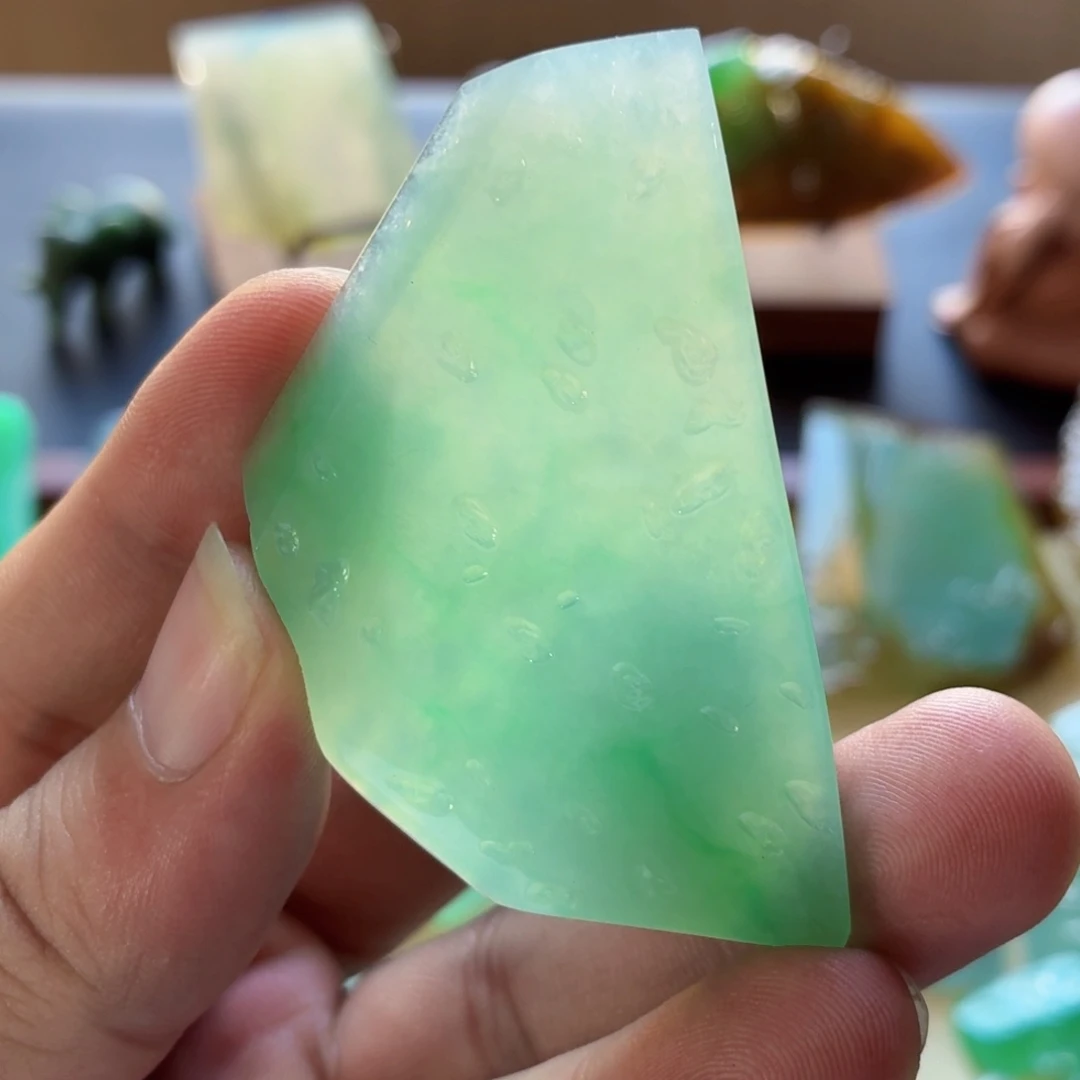 定制翡翠未镶嵌翡翠首饰