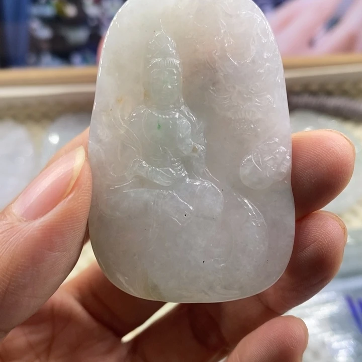 翡翠未镶嵌吊坠(不含链)努**钱1691