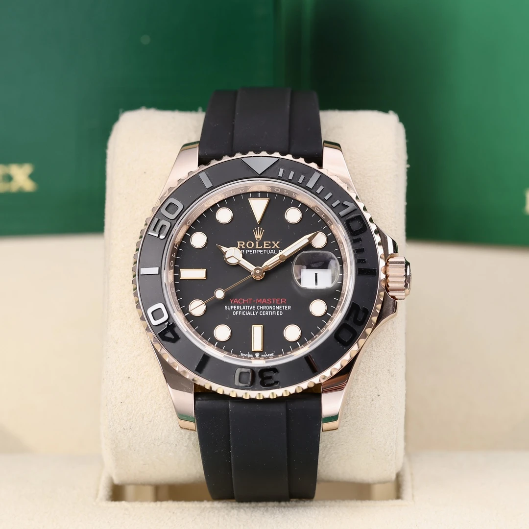 95新 Rolex/劳力士 126655 玫瑰金 40mm 自动机械 2021年11月保卡