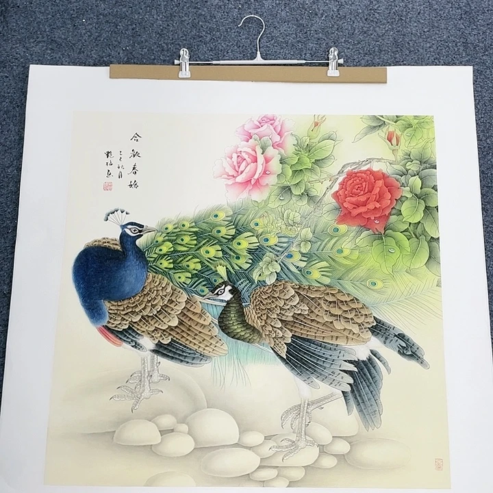 国画纯手绘国画作品
