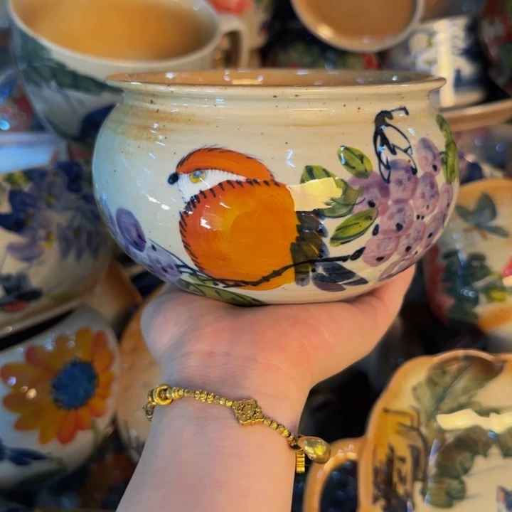 瓷片景德镇陶瓷手工手绘