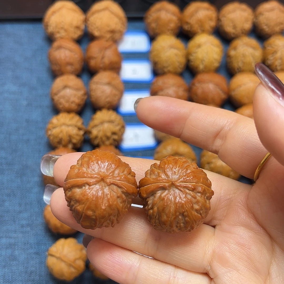 吊坠文玩核桃矮桩焖尖磨盘27尺全品