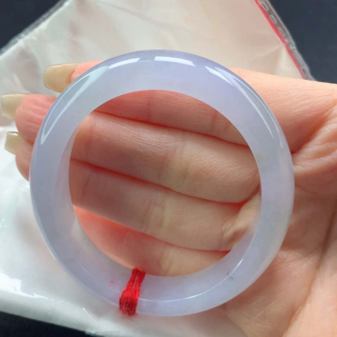 翡翠手镯未镶嵌（26号）（贵妃）正圈50可戴