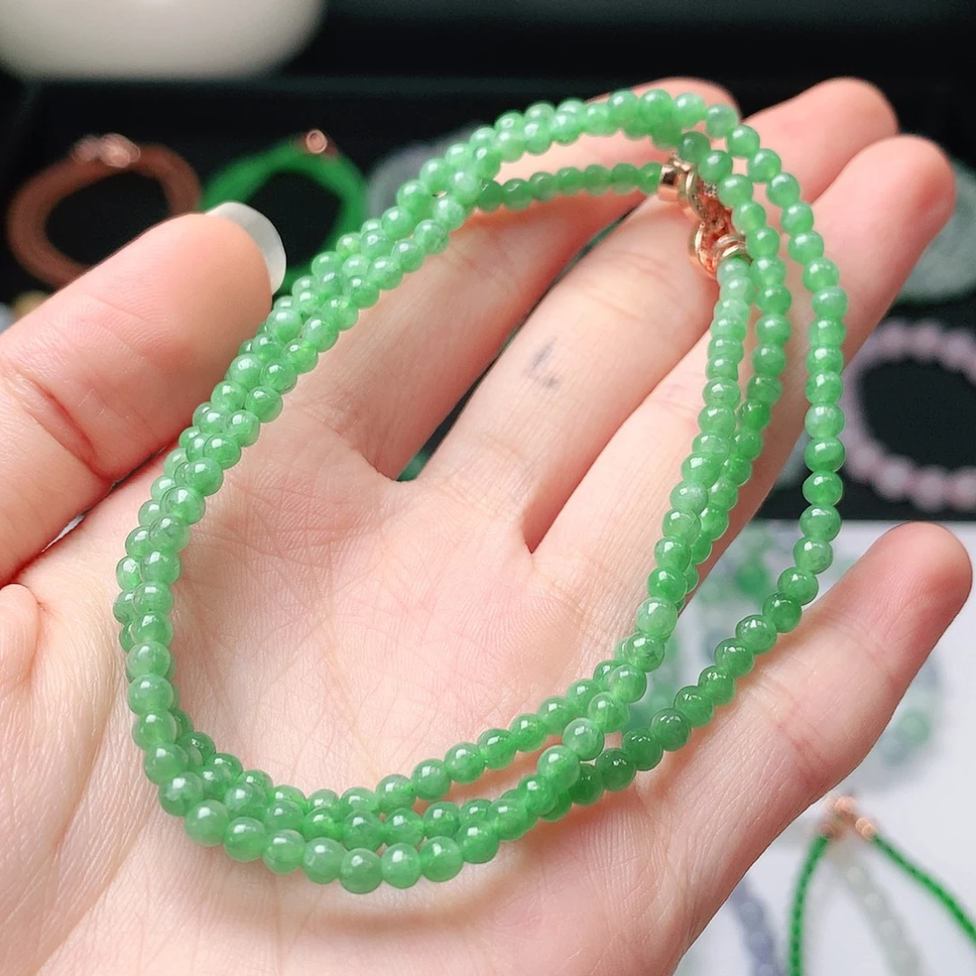 翡翠未镶嵌手链翡翠