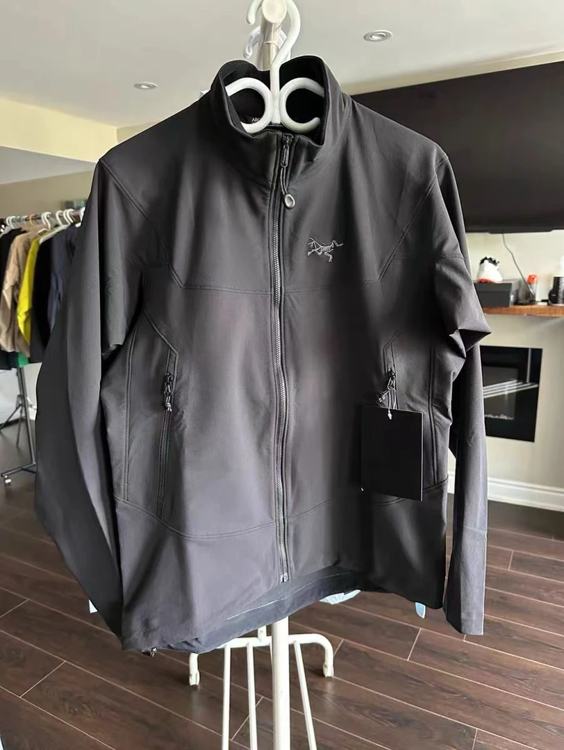 【茑家GAMMA系列】男士男款休闲防水连帽速干软壳