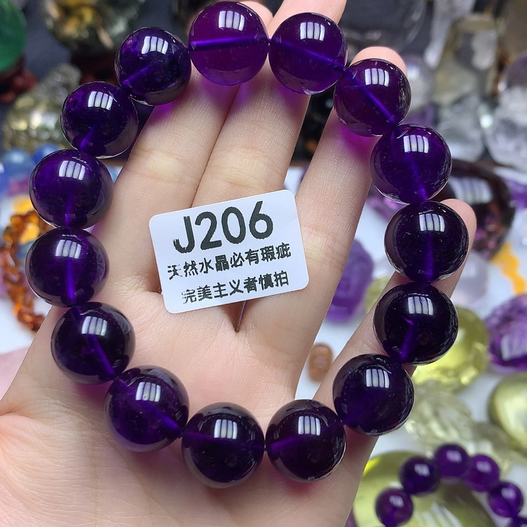 J***y珠宝半成品水晶未镶嵌16mm手串