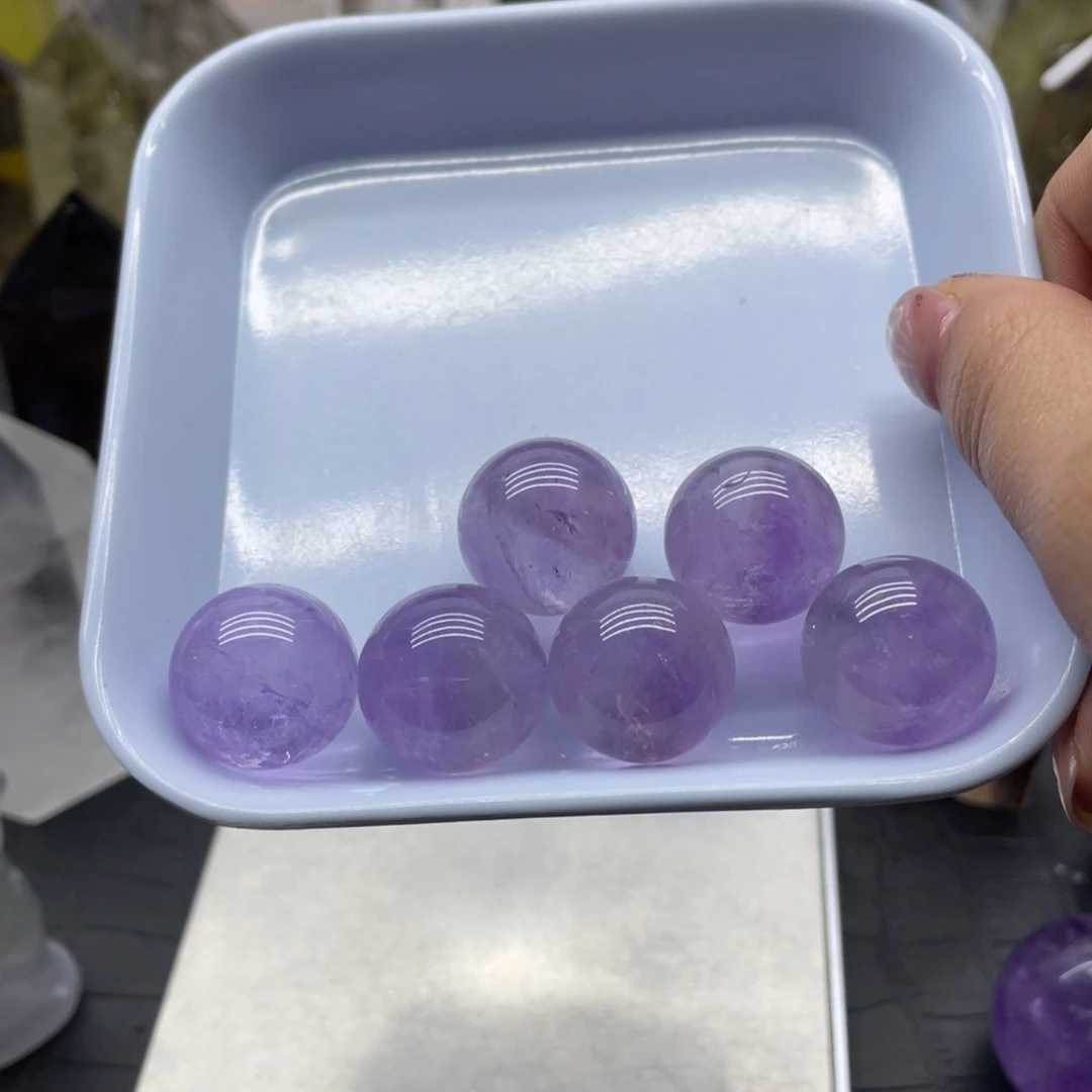 水晶48未镶嵌清****健六个球球