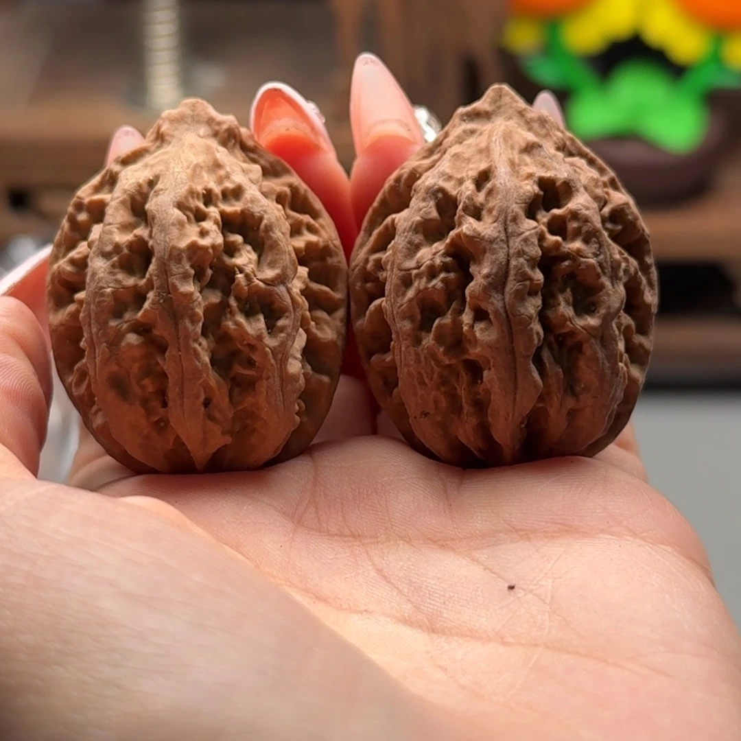 文玩核桃把件关东木子楸百核微瑕146