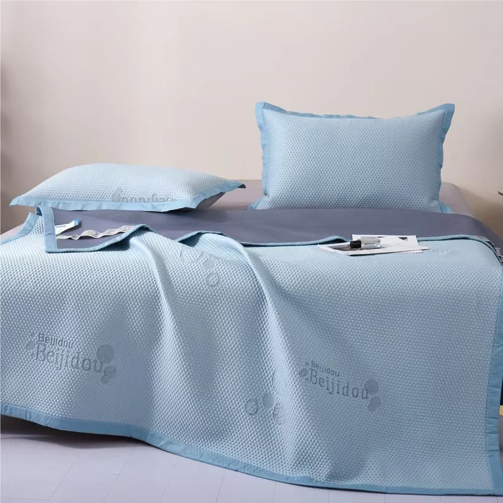 【龙教专属】-冬羚鸟-QC2-凉感冰豆豆凉席三件套