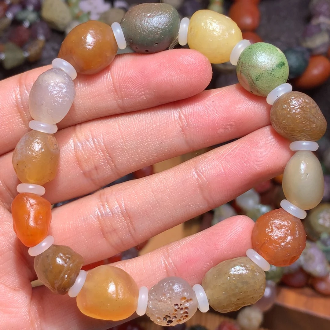 未镶嵌玛瑙/玉髓珠宝半成品