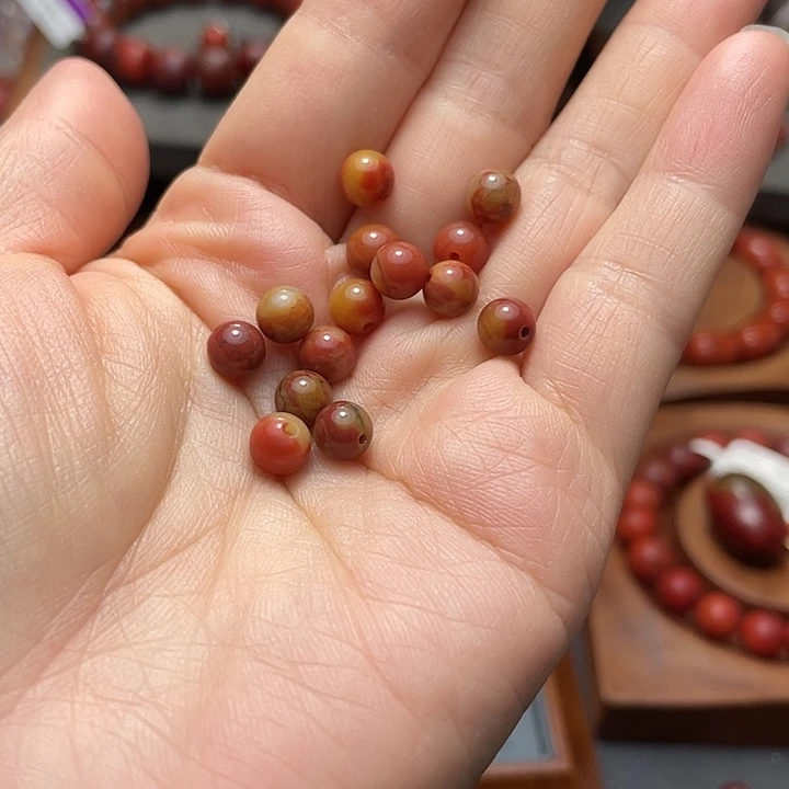 未镶嵌单珠6多样性发1南红玛瑙