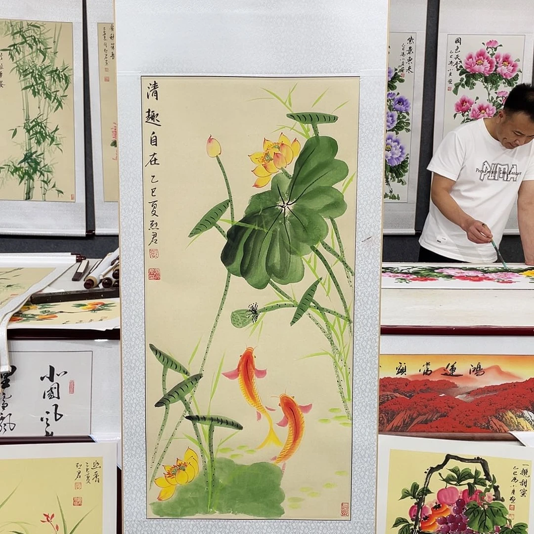 国画手绘作品手绘作品