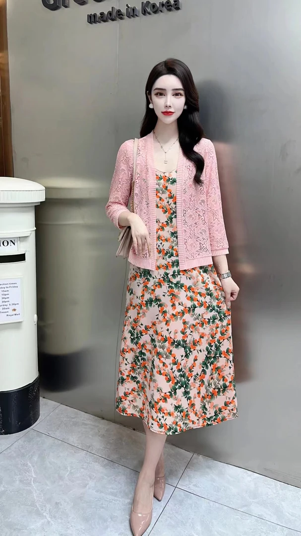 （200斤穿）大码短款开衫小衫防晒蕾丝时尚气质洋气百搭夏季