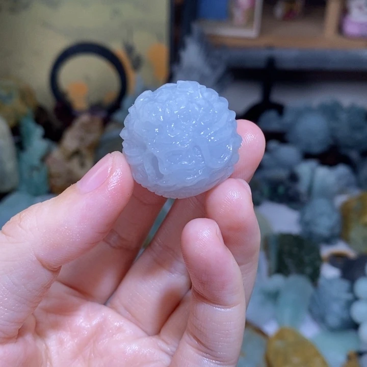 灯***璨未镶嵌定制翡翠翡翠