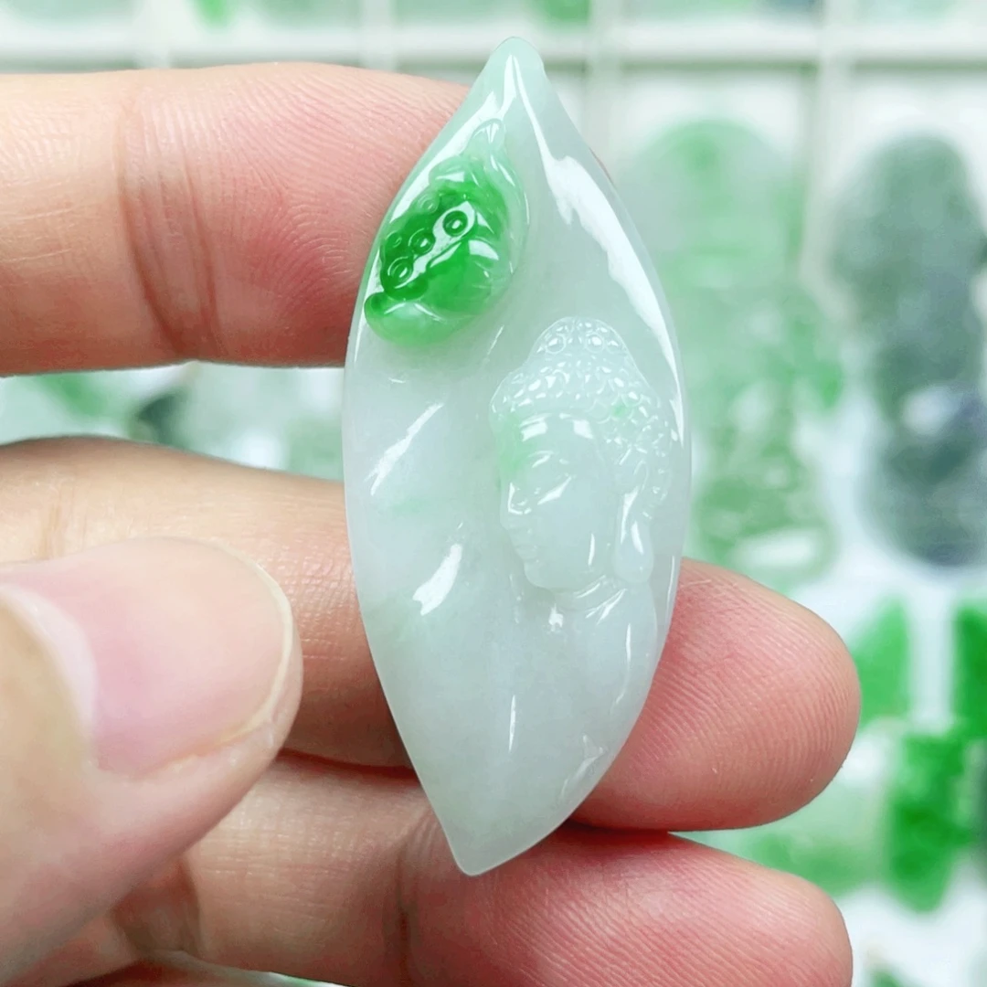 草****翡翠未镶嵌吊坠(不含链)