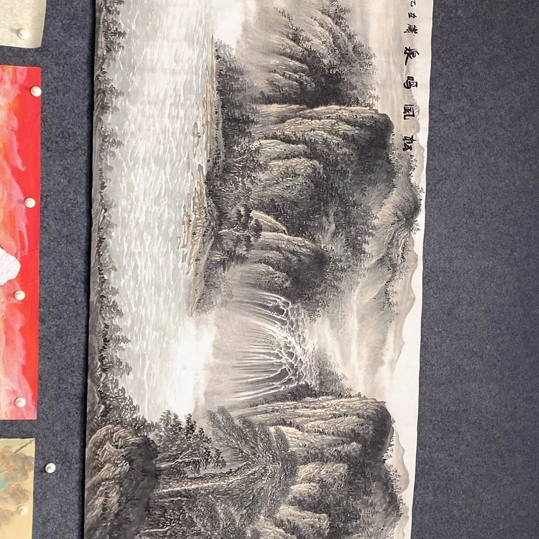 国画国画手绘作品