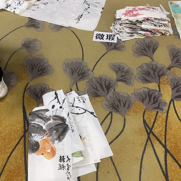 传***画国画放漏作品手绘画芯