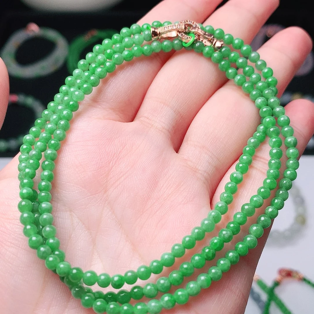 未镶嵌手链翡翠翡翠