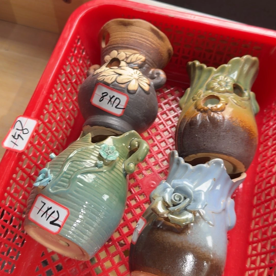 紫砂花盆粗陶粗陶