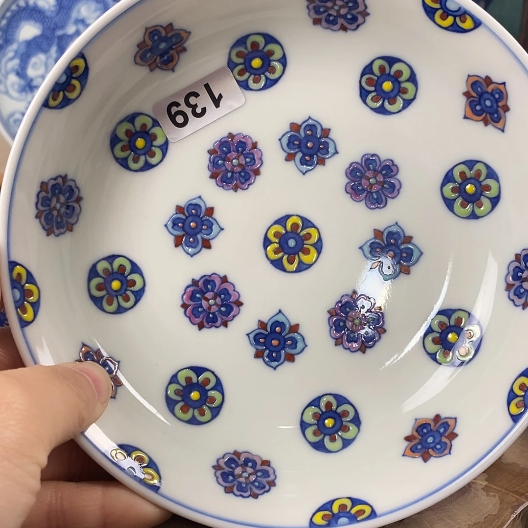 瓷片景德镇手绘青花茶器139