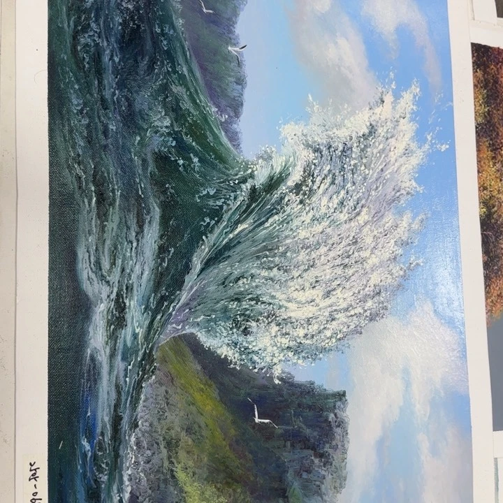 油画你就不会觉得自己很