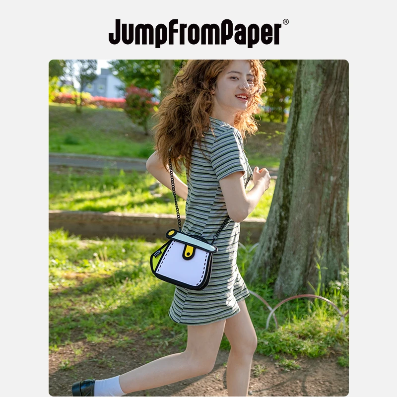 Jump From Paper【夏天穿搭】潮流百搭撞色高级感便携ins时尚蛋糕包