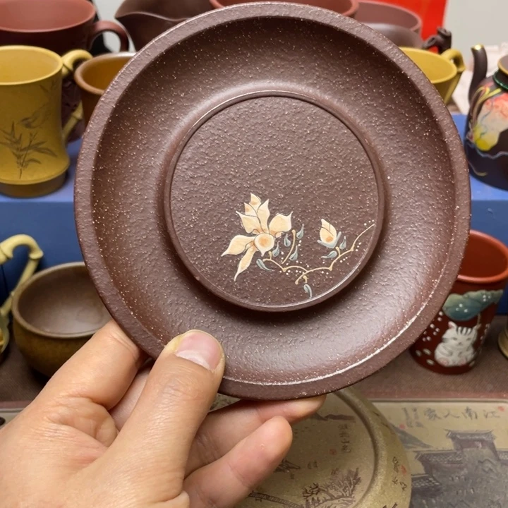 紫砂茶杯紫砂壶承